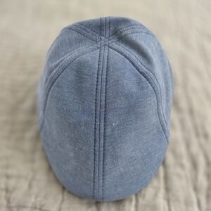 Men's Heather Blue Cotton-Blend Cap - Unbranded